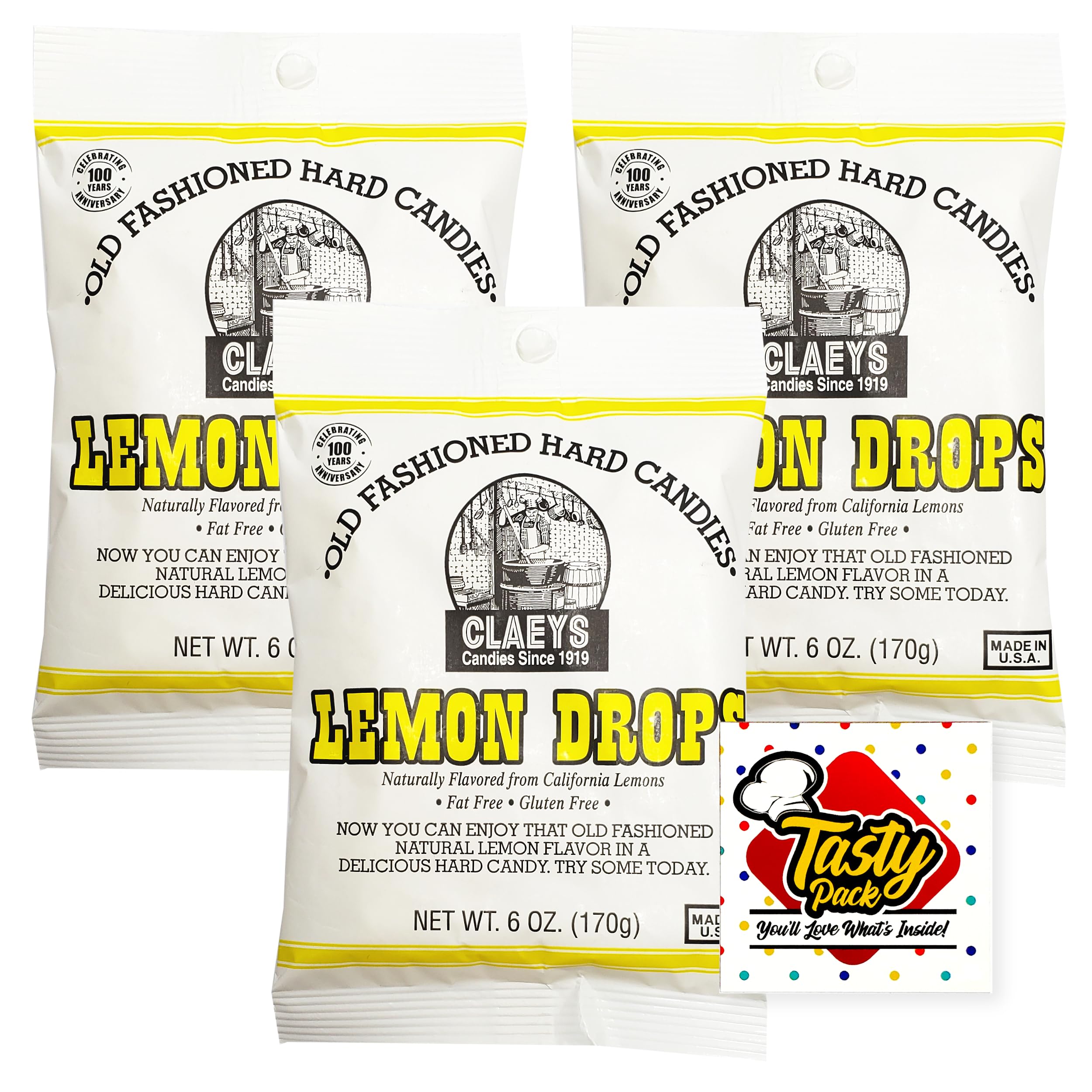 Amazon.com : Claeys Old Fashioned Gluten Free Hard Candy 6oz Bags